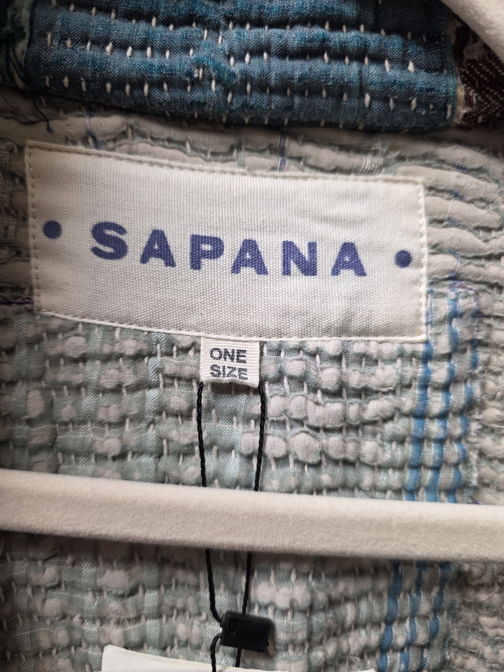 Vintage Sapana Dream Multicolor Quilted Sequin Jacket - Picture 6 of 8